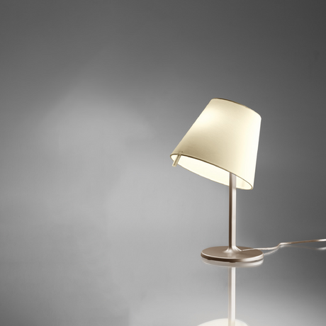 Silk Satin Table Lamp | Artemide Melampo | Italianfurniture.com