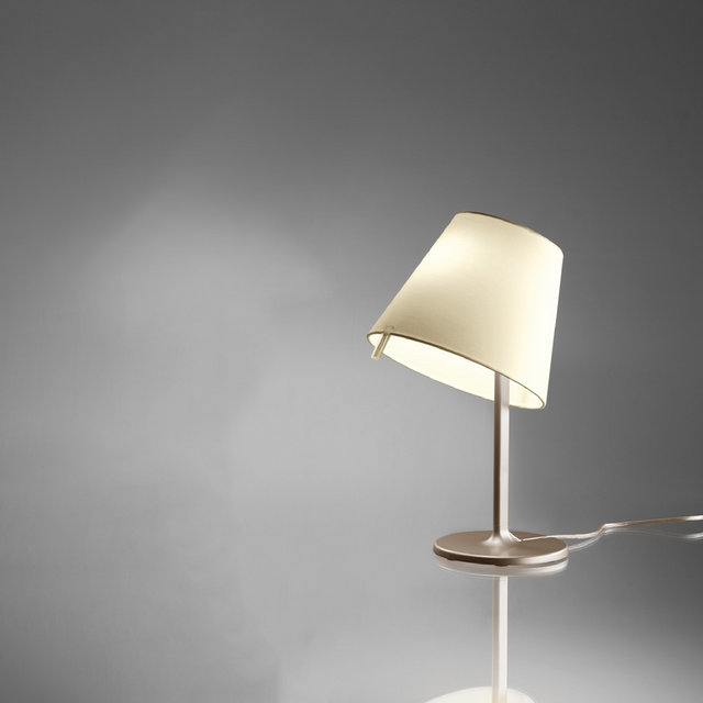 Silk Satin Table Lamp | Artemide Melampo | Italianfurniture.com