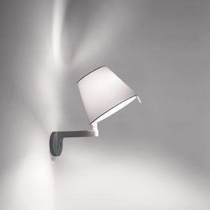 Silk Satin Wall Lamp | Artemide Melampo | Italianfurniture.com