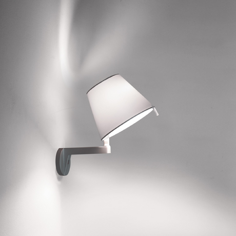 Silk Satin Wall Lamp | Artemide Melampo | Italianfurniture.com