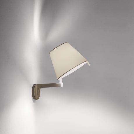 Silk Satin Wall Lamp | Artemide Melampo | Italianfurniture.com