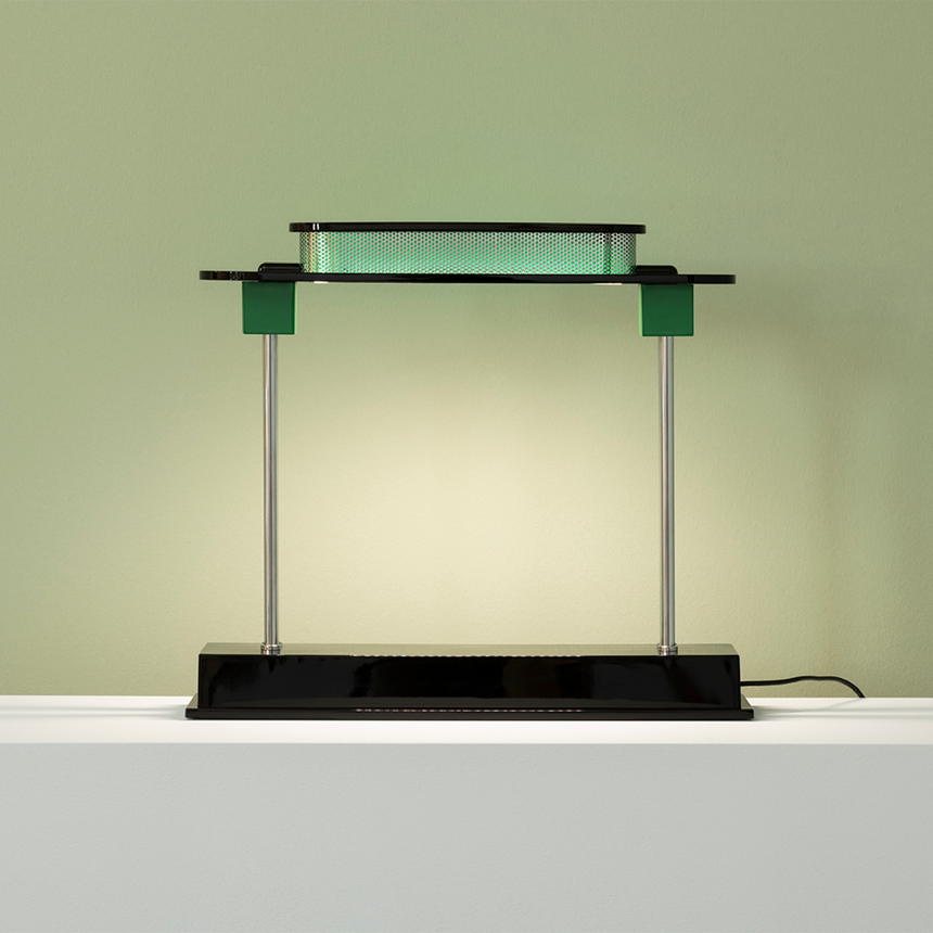 Green Diffuser Table Lamp | Artemide Pausania | Italianfurniture.com