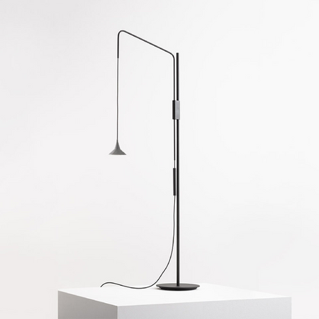 Conical Shade Adjustable Floor Lamp | Artemide Unterlinden | Italianfurniture.com
