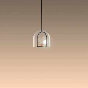 Stylized Figure Pendant Lamp | Artemide Yanzi | Italianfurniture.com