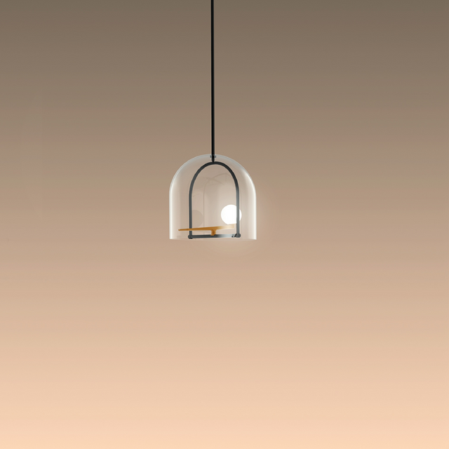 Stylized Figure Pendant Lamp | Artemide Yanzi | Italianfurniture.com