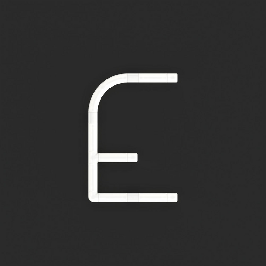 Letters Mini Wall lamp | Artemide Alphabet of Light | Italianfurniture.com