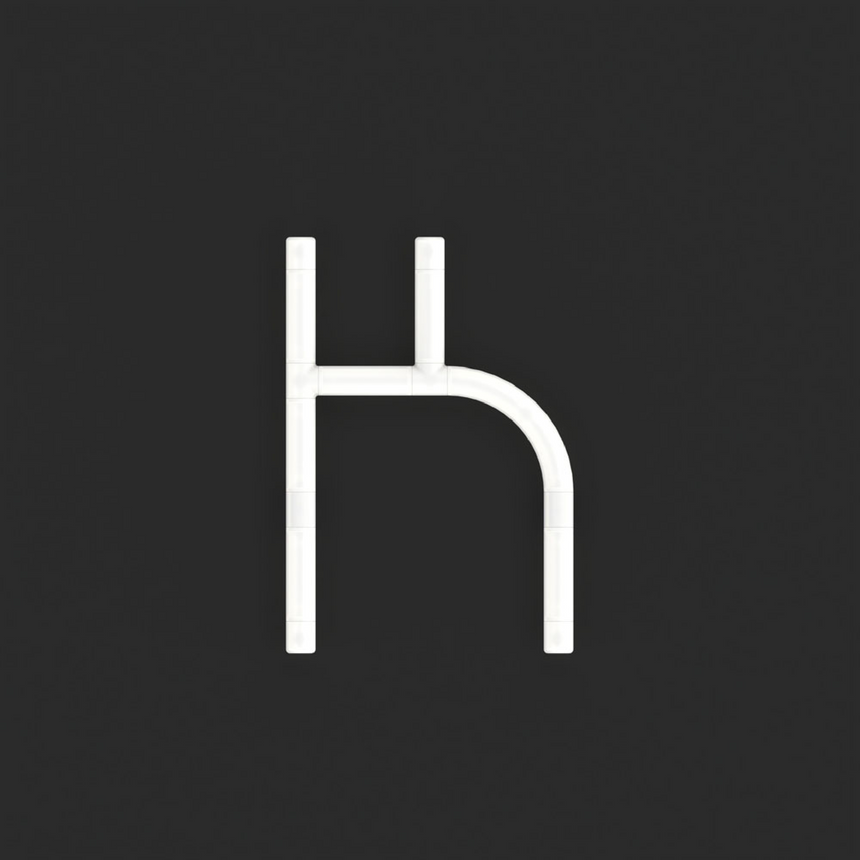 Letters Mini Wall lamp | Artemide Alphabet of Light | Italianfurniture.com