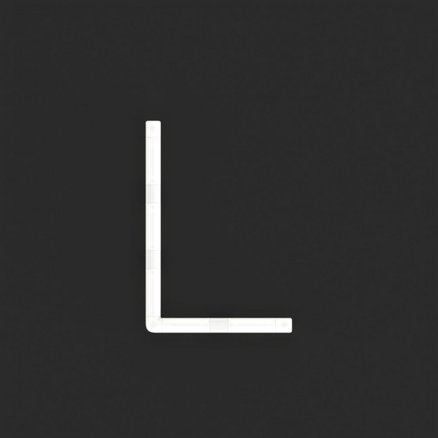 Letters Mini Wall lamp | Artemide Alphabet of Light | Italianfurniture.com