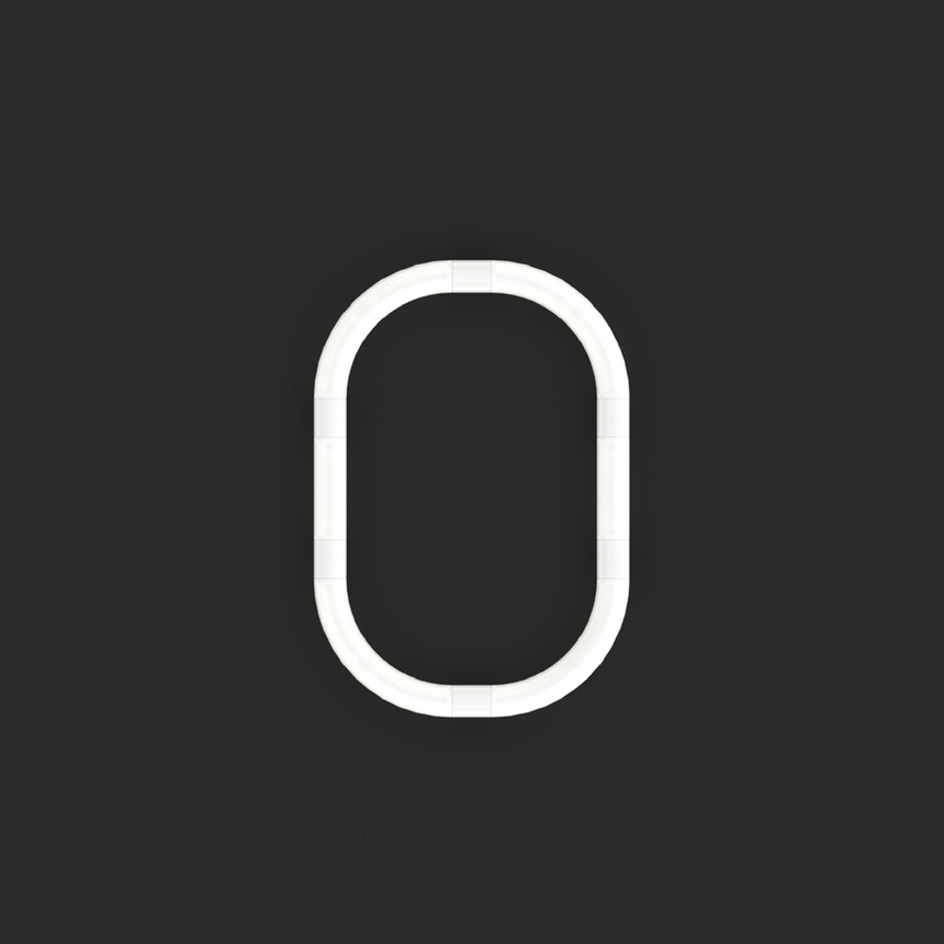 Letters Mini Wall lamp | Artemide Alphabet of Light | Italianfurniture.com