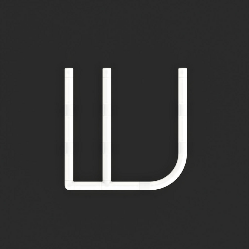 Letters Mini Wall lamp | Artemide Alphabet of Light | Italianfurniture.com