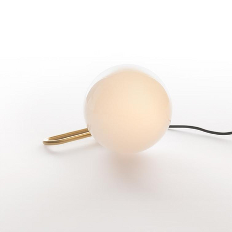 White Blown Glass Table Lamp | Artemide nh1217 | Italianfurniture.com