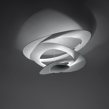 Spiral Aluminum Ceiling Lamp | Artemide Pirce | ItalianFurniture.com