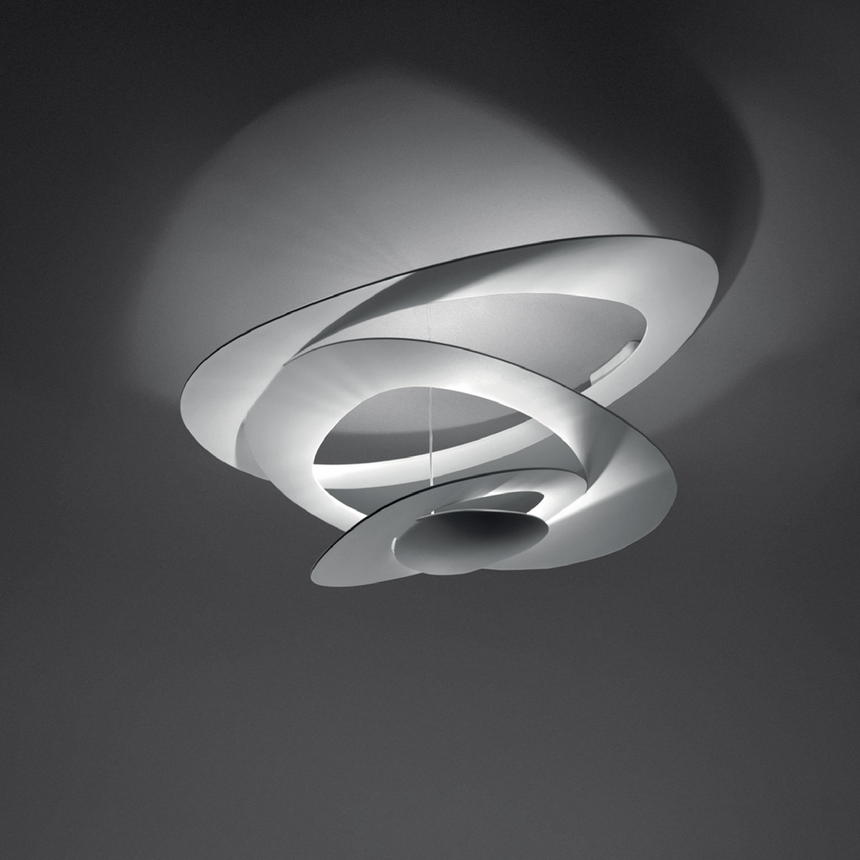 Spiral Aluminum Ceiling Lamp | Artemide Pirce | ItalianFurniture.com