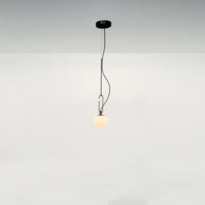 White Glass Globe Pendant Lamp | Artemide nh | Italianfurniture.com