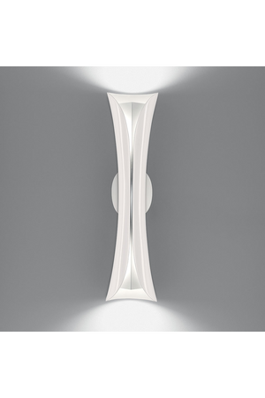 Curved Aluminum Wall Lamp | Artemide Cadmo | Italianfurniture.com