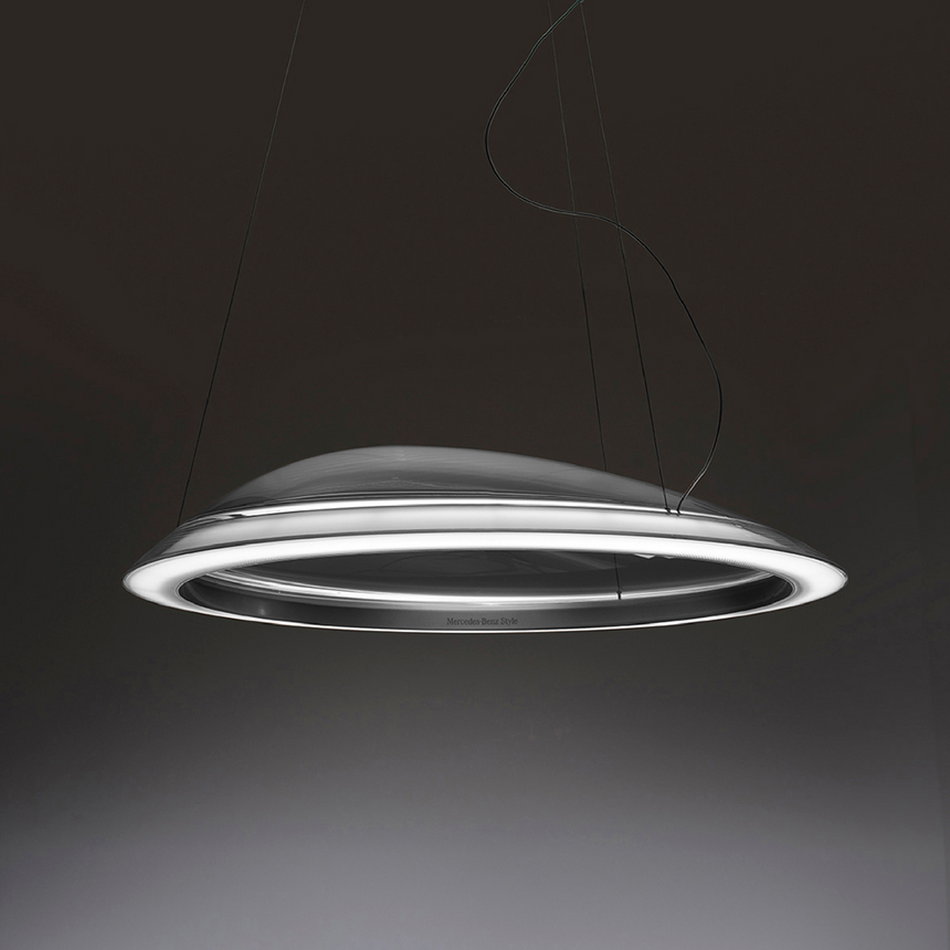Optoelectronic Frame Pendant Lamp | Artemide Ameluna | Italianfurniture.com