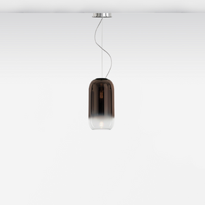 Pill-Shaped Glass Pendant Lamp | Artemide Gople | Italianfurniture.com