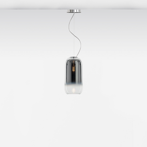 Pill-Shaped Glass Pendant Lamp | Artemide Gople | Italianfurniture.com