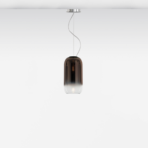 Pill-Shaped Glass Pendant Lamp | Artemide Gople | Italianfurniture.com