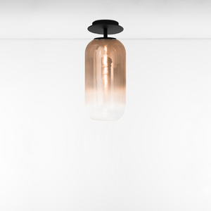 Pill-Shaped Glass Ceiling Lamp | Artemide Gople | ItalianFurniture.com
