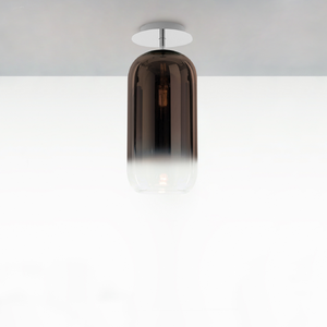 Pill-Shaped Glass Ceiling Lamp | Artemide Gople | ItalianFurniture.com