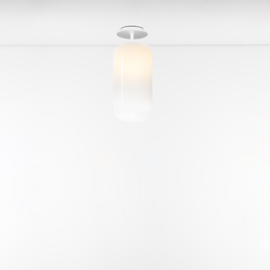 Pill-Shaped Glass Ceiling Lamp | Artemide Gople | ItalianFurniture.com