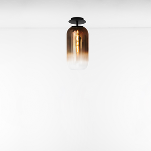 Pill-Shaped Glass Ceiling Lamp | Artemide Gople | ItalianFurniture.com