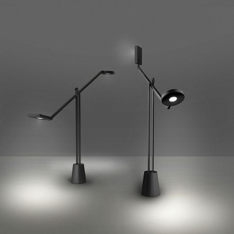 Dual Head Adjustable Table Lamp | Artemide Equilibrist | Italianfurniture.com