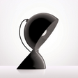 Black Molded Table Lamp | Artemide Dalu | Italianfurniture.com