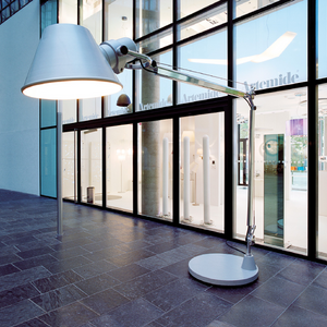 Empire Shade Outdoor Floor Lamp XXL | Artemide Tolomeo | Italianfurniture.com