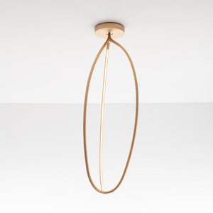 Curved Line Ceiling Lamp | Artemide Arrival | Italianfurniture.com