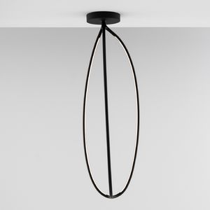 Curved Line Ceiling Lamp | Artemide Arrival | Italianfurniture.com