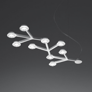Connected Aluminum Pendant Lamp | Artemide Led Net | Italianfurniture.com