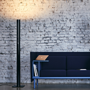 Aluminum Cylinder Mini Floor Lamp | Artemide Ilio | Italianfurniture.com