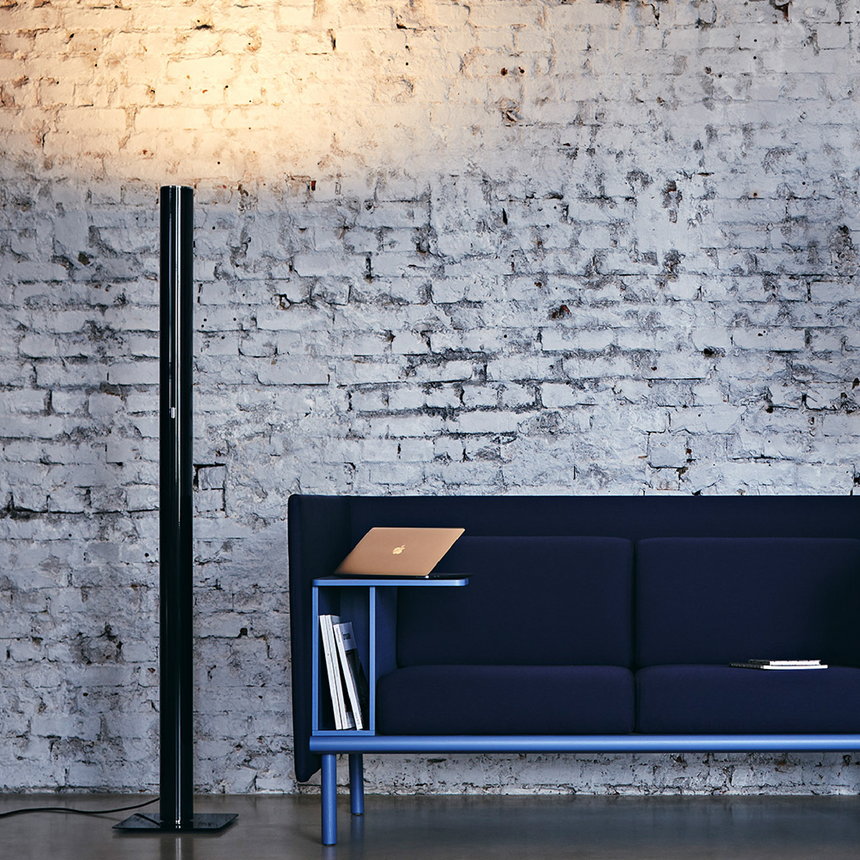 Aluminum Cylinder Mini Floor Lamp | Artemide Ilio | Italianfurniture.com