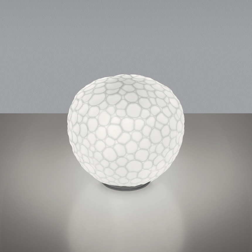 Double-Layered Glass Table Lamp | Artemide Meteorite | Italianfurniture.com