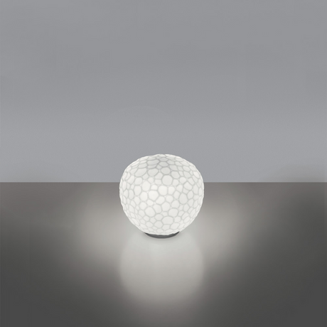 Double-Layered Glass Table Lamp | Artemide Meteorite | Italianfurniture.com