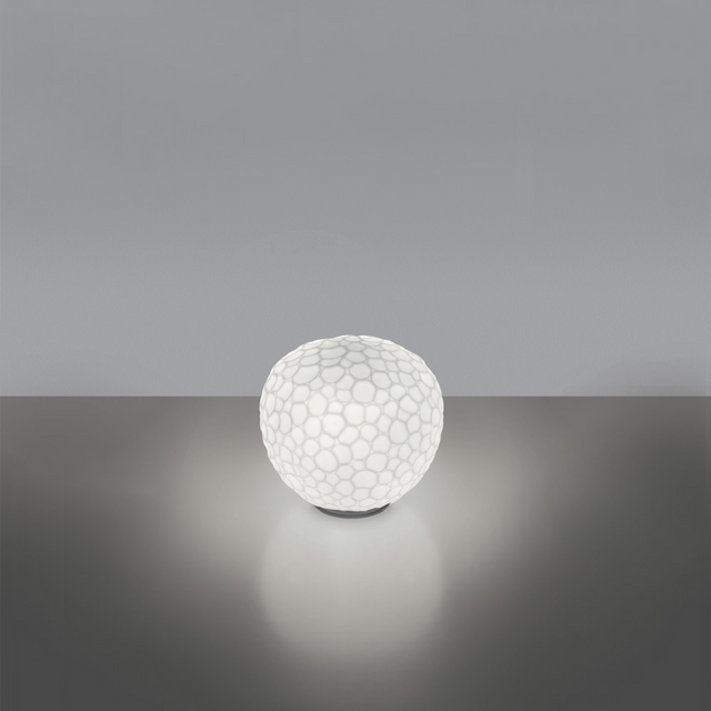 Double-Layered Glass Table Lamp | Artemide Meteorite | Italianfurniture.com