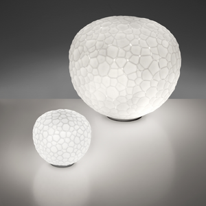 Double-Layered Glass Table Lamp | Artemide Meteorite | Italianfurniture.com