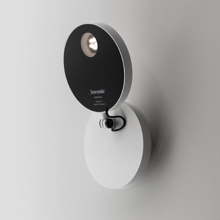 Adjustable Spot Wall Lamp | Artemide Demetra | Italianfurniture.com