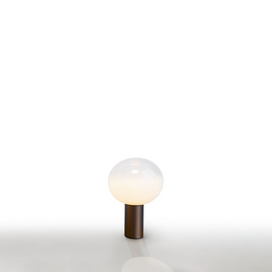 Cylindrical Base Glass Table Lamp | Artemide Laguna | Italianfurniture.com