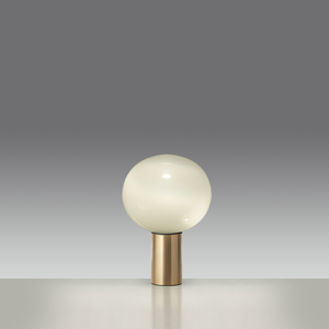 Cylindrical Base Glass Table Lamp | Artemide Laguna | Italianfurniture.com
