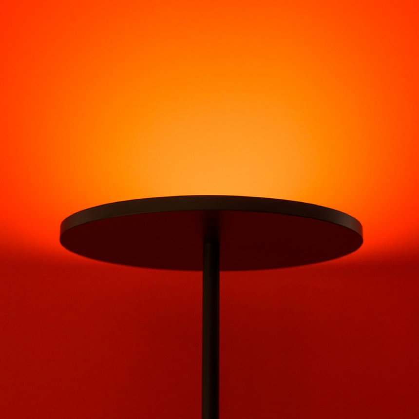 Aluminum Disc Floor Lamp | Artemide Athena | Italianfurniture.com