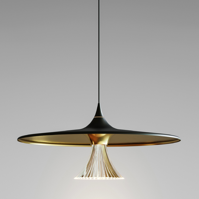 Hat-Shaped Pendant Lamp | Artemide Ipno | Italianfurniture.com
