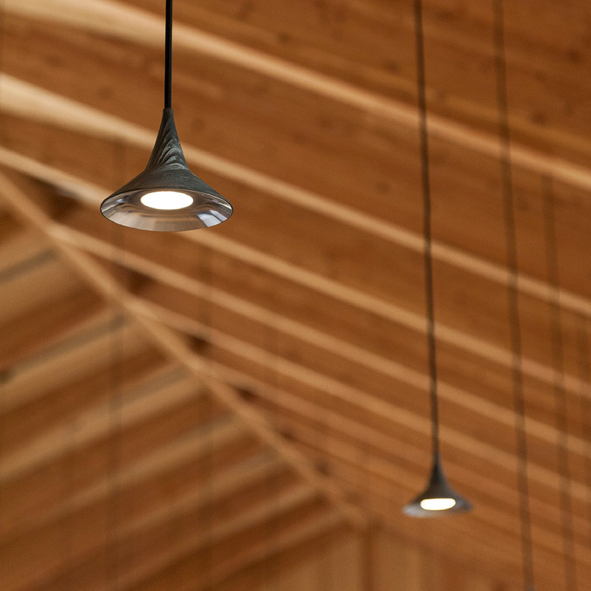 Conical Pendant Lamp | Artemide Unterlinden | Italianfurniture.com