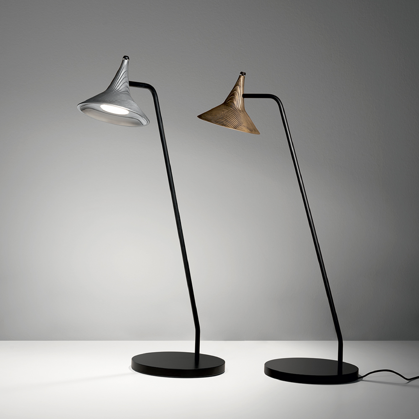 Conical Shade Adjustable Table Lamp | Artemide Unterlinden | Italianfurniture.com