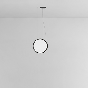 Aluminum Ring Vertical Pendant Lamp | Artemide Discovery  | italianfurniture.com