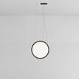Aluminum Ring Vertical Pendant Lamp | Artemide Discovery  | italianfurniture.com