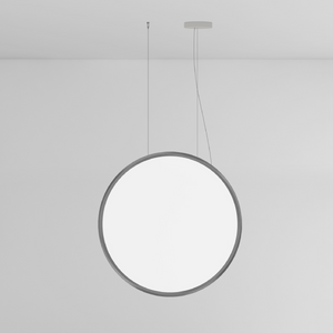 Aluminum Ring Vertical Pendant Lamp | Artemide Discovery  | italianfurniture.com