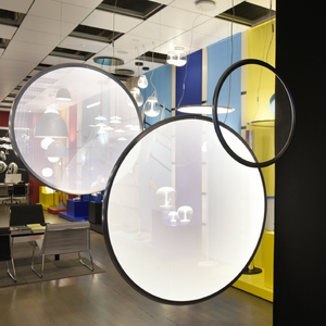 Vertical Aluminum Ring Pendant Lamp | Artemide Discovery